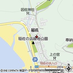 島根県出雲市大社町杵築北2977周辺の地図