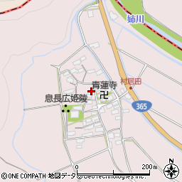 滋賀県米原市村居田387周辺の地図