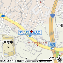グランエクシード戸塚周辺の地図