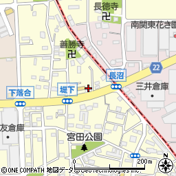 株式会社福嶋商事　湘南営業所周辺の地図
