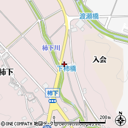 岐阜県可児市柿下393周辺の地図