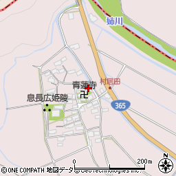 滋賀県米原市村居田389周辺の地図