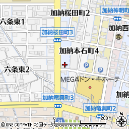 岐阜県岐阜市加納桜田町3丁目周辺の地図