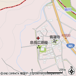滋賀県米原市村居田382周辺の地図