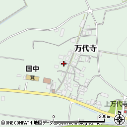 鳥取県八頭郡八頭町万代寺106周辺の地図