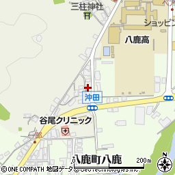 兵庫県養父市八鹿町九鹿58周辺の地図