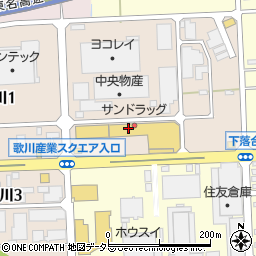東京靴流通センター　伊勢原アクロスプラザ周辺の地図