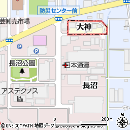 神奈川県厚木市長沼235周辺の地図