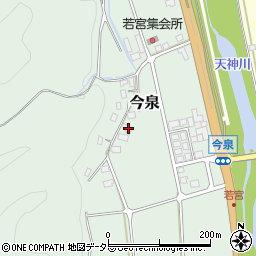 鳥取県東伯郡三朝町今泉490周辺の地図