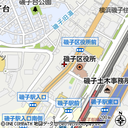神奈川県横浜市磯子区磯子3丁目11-27周辺の地図