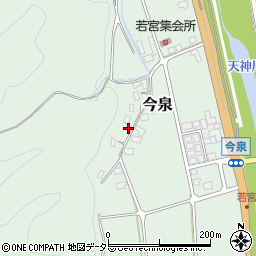 鳥取県東伯郡三朝町今泉511周辺の地図