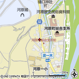 鳥取県鳥取市河原町渡一木232-1周辺の地図