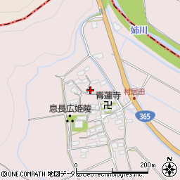 滋賀県米原市村居田374周辺の地図