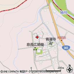 滋賀県米原市村居田379周辺の地図