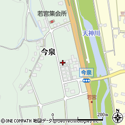 鳥取県東伯郡三朝町今泉1074周辺の地図