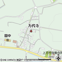 鳥取県八頭郡八頭町万代寺201周辺の地図