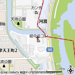 株式会社ギチュー　岐中生コン穂積工場周辺の地図
