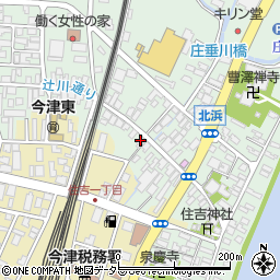 秀学館近江今津進学教室周辺の地図