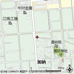 岐阜県安八郡神戸町加納216周辺の地図