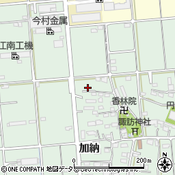 岐阜県安八郡神戸町加納221周辺の地図