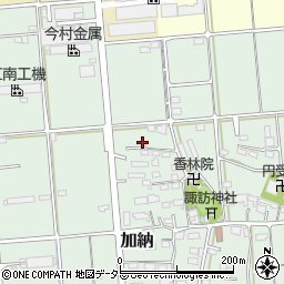 岐阜県安八郡神戸町加納222周辺の地図
