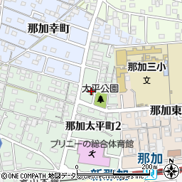 ファミリーマート各務原総合体育館店周辺の地図
