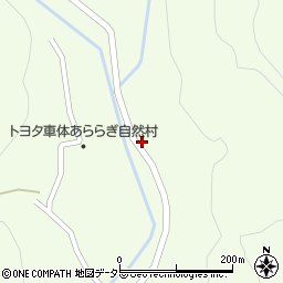長野県下伊那郡阿智村浪合116周辺の地図