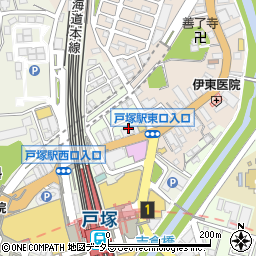 リパーク戸塚矢部町第３駐車場周辺の地図