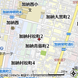 岐阜県岐阜市加納青藤町周辺の地図