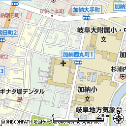 岐阜県立岐阜聾学校周辺の地図