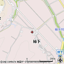 岐阜県可児市柿下346周辺の地図