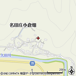 福井県大飯郡おおい町名田庄小倉畑7周辺の地図