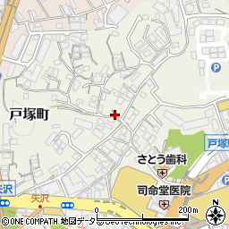 神奈川県横浜市戸塚区戸塚町4950-3周辺の地図