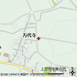 鳥取県八頭郡八頭町万代寺399周辺の地図