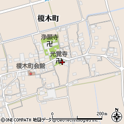 光覚寺周辺の地図