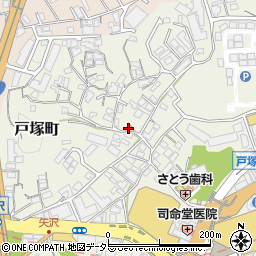 神奈川県横浜市戸塚区戸塚町4951周辺の地図