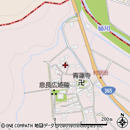 滋賀県米原市村居田367周辺の地図