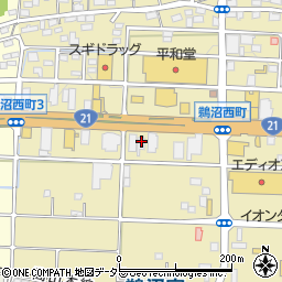 株式会社日輪　岐阜支社周辺の地図