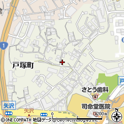 神奈川県横浜市戸塚区戸塚町4950周辺の地図