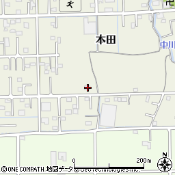 岐阜県瑞穂市本田2041周辺の地図