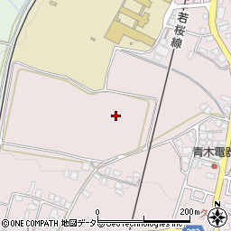 鳥取県八頭町（八頭郡）久能寺周辺の地図