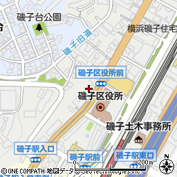神奈川県横浜市磯子区磯子3丁目11-22周辺の地図