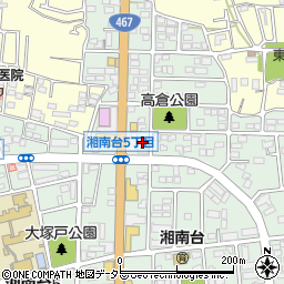 神奈川県藤沢市湘南台6丁目50-7周辺の地図