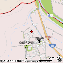 滋賀県米原市村居田364周辺の地図