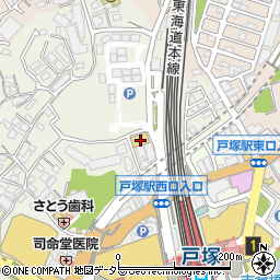 神奈川県横浜市戸塚区戸塚町6005-3周辺の地図