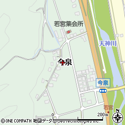 鳥取県東伯郡三朝町今泉498周辺の地図