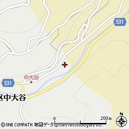 兵庫県美方郡香美町村岡区中大谷9周辺の地図