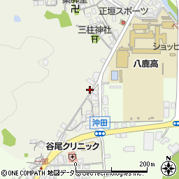 兵庫県養父市八鹿町九鹿3周辺の地図