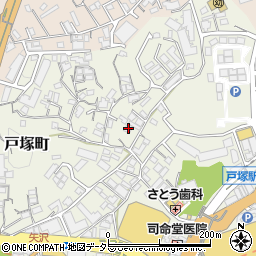 神奈川県横浜市戸塚区戸塚町4942周辺の地図