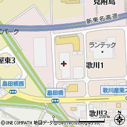 名鉄運輸株式会社厚木支店周辺の地図